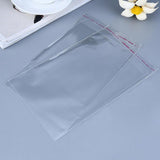 Maxbell 200pcs Transparent Opp Bag Plastic Bags Self Adhesive Seal  9x16cm