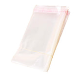 Maxbell 200pcs Transparent Opp Bag Plastic Bags Self Adhesive Seal  9x16cm