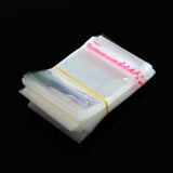 Maxbell 200pcs Transparent Opp Bag Plastic Bags Self Adhesive Seal  8x12cm Thicker