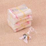 Maxbell 200pcs Transparent Opp Bag Plastic Bags Self Adhesive Seal  8x12cm Thicker