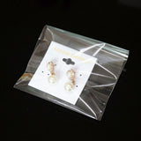 Maxbell 200pcs Transparent Opp Bag Plastic Bags Self Adhesive Seal  8x12cm Thicker