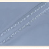 Maxbell 100pcs Transparent Opp Bag Plastic Bags Self Adhesive Seal  15x35cm