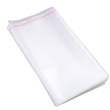 Maxbell 100pcs Transparent Opp Bag Plastic Bags Self Adhesive Seal  16x24cm Thicker
