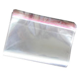 Maxbell 100pcs Transparent Opp Bag Plastic Bags Self Adhesive Seal  22x34cm Thicker