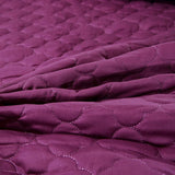 Max Massage Cosmetic Table Valance Sheet Cover with Hole 75x31inch Purple - Aladdin Shoppers
