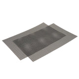 Max 2pcs Anti-slip Table Mat Heat Pad Coaster Kitchen Dining Placemat Gray - Aladdin Shoppers