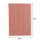 Max 2pcs Anti-slip Table Mat Heat Pad Coaster Kitchen Dining Placemat Orange - Aladdin Shoppers