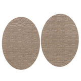 Max 2X Placemat Kitchen Table Placemat Washable Table Mat Light Brown - Aladdin Shoppers