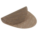 Max 2X Placemat Kitchen Table Placemat Washable Table Mat Light Brown - Aladdin Shoppers