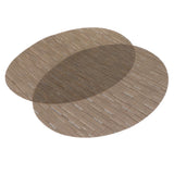 Max 2X Placemat Kitchen Table Placemat Washable Table Mat Light Brown - Aladdin Shoppers