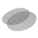 Max 2X Placemat Kitchen Table Placemat Washable Table Mat Silver Gray