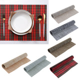 Max Anti-slip Table Mat Heat Pad Coaster Kitchen Dining Placemat Linen Color