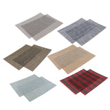 Max Anti-slip Table Mat Heat Pad Coaster Kitchen Dining Placemat Linen Color