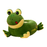 Max Cartoon Animal Kids Seat Sofa Cover Baby Chair Bean Bag Frog(Green) - Aladdin Shoppers