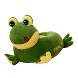 Max Cartoon Animal Kids Seat Sofa Cover Baby Chair Bean Bag Frog(Green) - Aladdin Shoppers