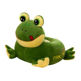 Max Cartoon Animal Kids Seat Sofa Cover Baby Chair Bean Bag Frog(Green) - Aladdin Shoppers