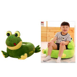 Max Cartoon Animal Kids Seat Sofa Cover Baby Chair Bean Bag Frog(Green) - Aladdin Shoppers