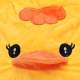 Max Cartoon Animal Kids Seat Sofa Cover Baby Chair Bean Bag Duck(Yellow) - Aladdin Shoppers