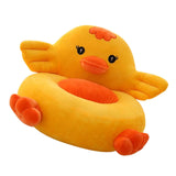 Max Cartoon Animal Kids Seat Sofa Cover Baby Chair Bean Bag Duck(Yellow) - Aladdin Shoppers