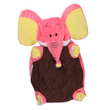 Max Cartoon Animal Kids Seat Sofa Cover Baby Chair Bean Bag Elephant (Pink) - Aladdin Shoppers