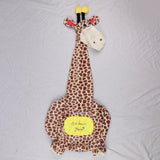 Max Cartoon Animal Kids Seat Sofa Cover Baby Chair Bean Bag Giraffe(Brown) - Aladdin Shoppers