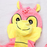 Max Cartoon Animal Kids Seat Sofa Cover Baby Chair Bean Bag Fly Dragon(Pink) - Aladdin Shoppers