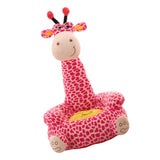 Max Cartoon Animal Kids Seat Sofa Cover Baby Chair Bean Bag Giraffe (Seat)