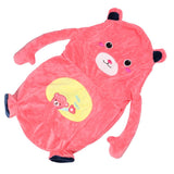 Max Cartoon Animal Kids Seat Sofa Cover Baby Chair Bean Bag Bear (Red) - Aladdin Shoppers