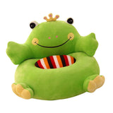 Max Cartoon Animal Kids Seat Sofa Cover Baby Chair Bean Bag Frog(Apple Green) - Aladdin Shoppers