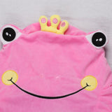 Max Soft Plush Animal Shape Foot Stool Cover with Chair Leg Socks Pink Frog - Aladdin Shoppers