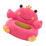 Max Soft Plush Animal Shape Foot Stool Cover with Chair Leg Socks Pink Frog - Aladdin Shoppers