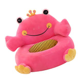 Max Soft Plush Animal Shape Foot Stool Cover with Chair Leg Socks Pink Frog - Aladdin Shoppers