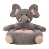 Max Kids Sofa Seat Cover Armchair Animal Shape Baby Bean Bag Cover Elephant - Aladdin Shoppers