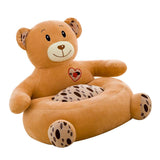 Max Kids Sofa Seat Cover Armchair Animal Shape Baby Bean Bag Cover Bear - Aladdin Shoppers