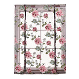 Max Peony Flower Purple Roman Curtain Kitchen Window Blinds Curtains 100 x120cm - Aladdin Shoppers