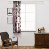 Max Peony Flower Purple Roman Curtain Kitchen Window Blinds Curtains 120 x120cm - Aladdin Shoppers