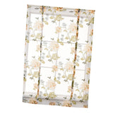 Max Peony Flower Roman Curtain Kitchen Window Blinds Curtains Yellow 100 x120cm - Aladdin Shoppers