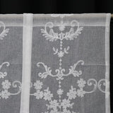 Max Splendidly Embroidery Roman Short Curtain for Bedroom/Livingroom 120x140cm - Aladdin Shoppers