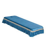 Max Reusable SPA Massage Bed Sheet Cover with Face Breath Hole Light Blue