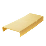 Satin Yellow Universal SPA Massage Bed Sheet Cover 80x190cm