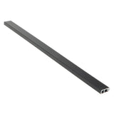 Maxbell Black Wardrobe Clothes Hanger Pull Out Closet Rod Rail Organizer Rack