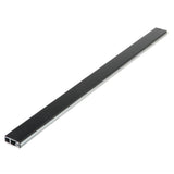 Maxbell Black Wardrobe Clothes Hanger Pull Out Closet Rod Rail Organizer Rack