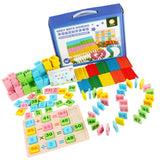 Max Counting Rods 200Pcs Wooden Number Cards Montessori Educational Toys