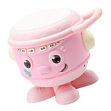 Max Clap Drum Magic Music Drum for Children Toddler Intelligence Learning Pink 2