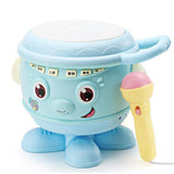 Max Clap Drum Magic Music Drum for Children Toddler Intelligence Learning Blue 3
