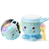 Max Clap Drum Magic Music Drum for Children Toddler Intelligence Learning Blue 3