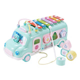 Max Piano Xylophone 7 Keys Mini Glockenspiel Instrument  Green