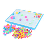 Maxbell Montessori Toy Mushroom Insert Puzzle Game Kids Early Development Toy