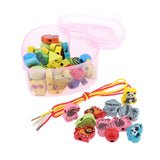 Max Toddler Kids Montessori Lacing Beads Toy Fine Motor Skills Animal and Fruite
