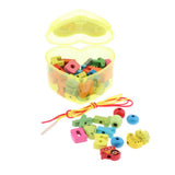 Max Toddler Kids Montessori Lacing Beads Toy Fine Motor Skills Letters